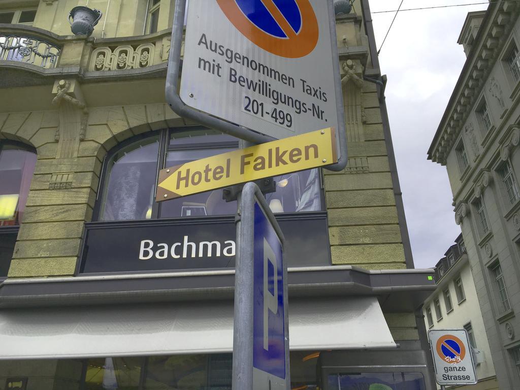 Hotel Falken Luzern Buitenkant foto