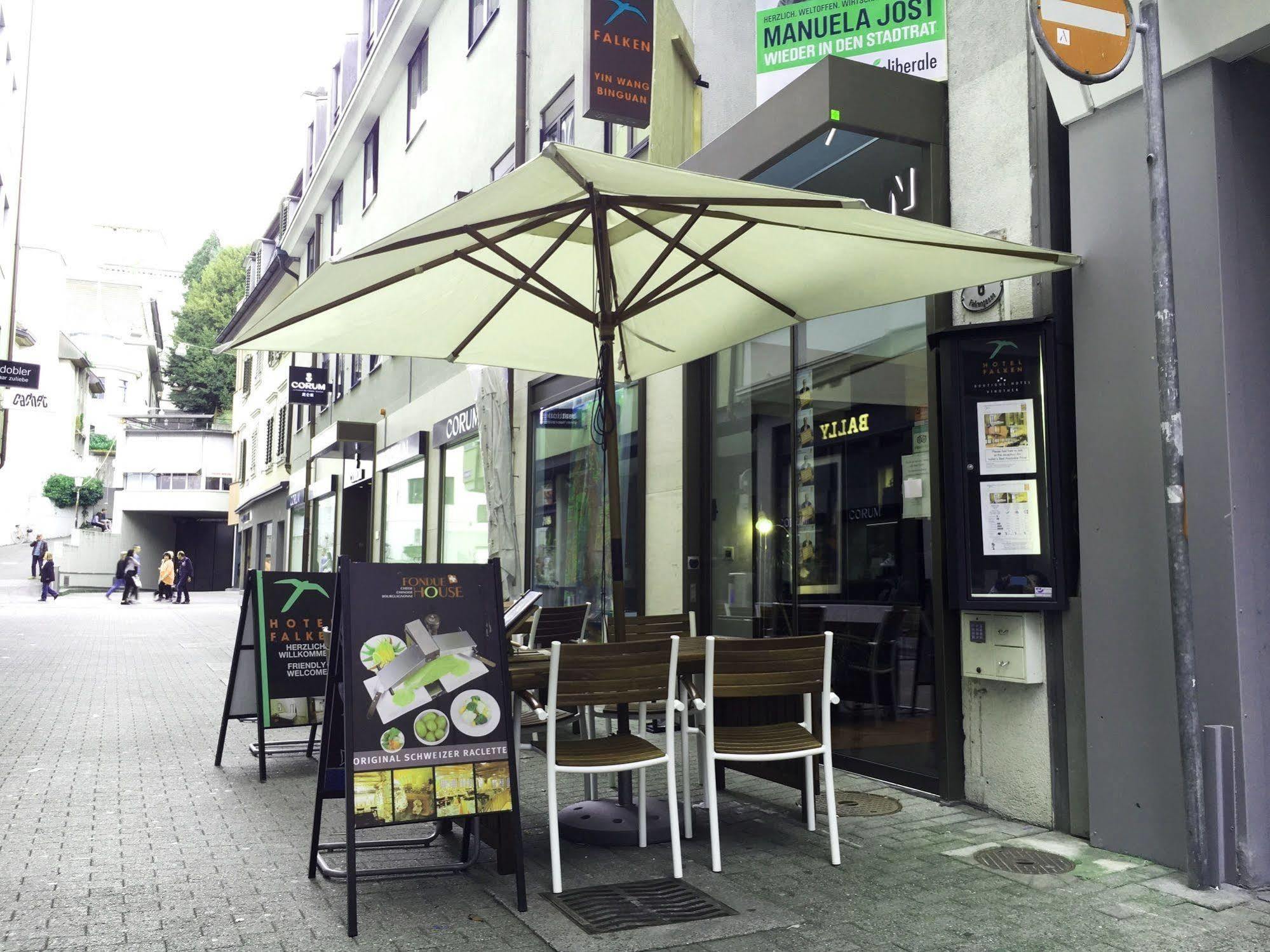 Hotel Falken Luzern Buitenkant foto